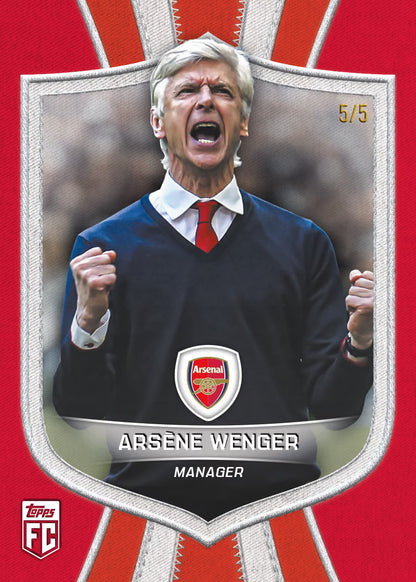 2026/27 Topps Collector Tin Arsenal (35 Cards per tin) 2 Sequentially numbered parallels per tin