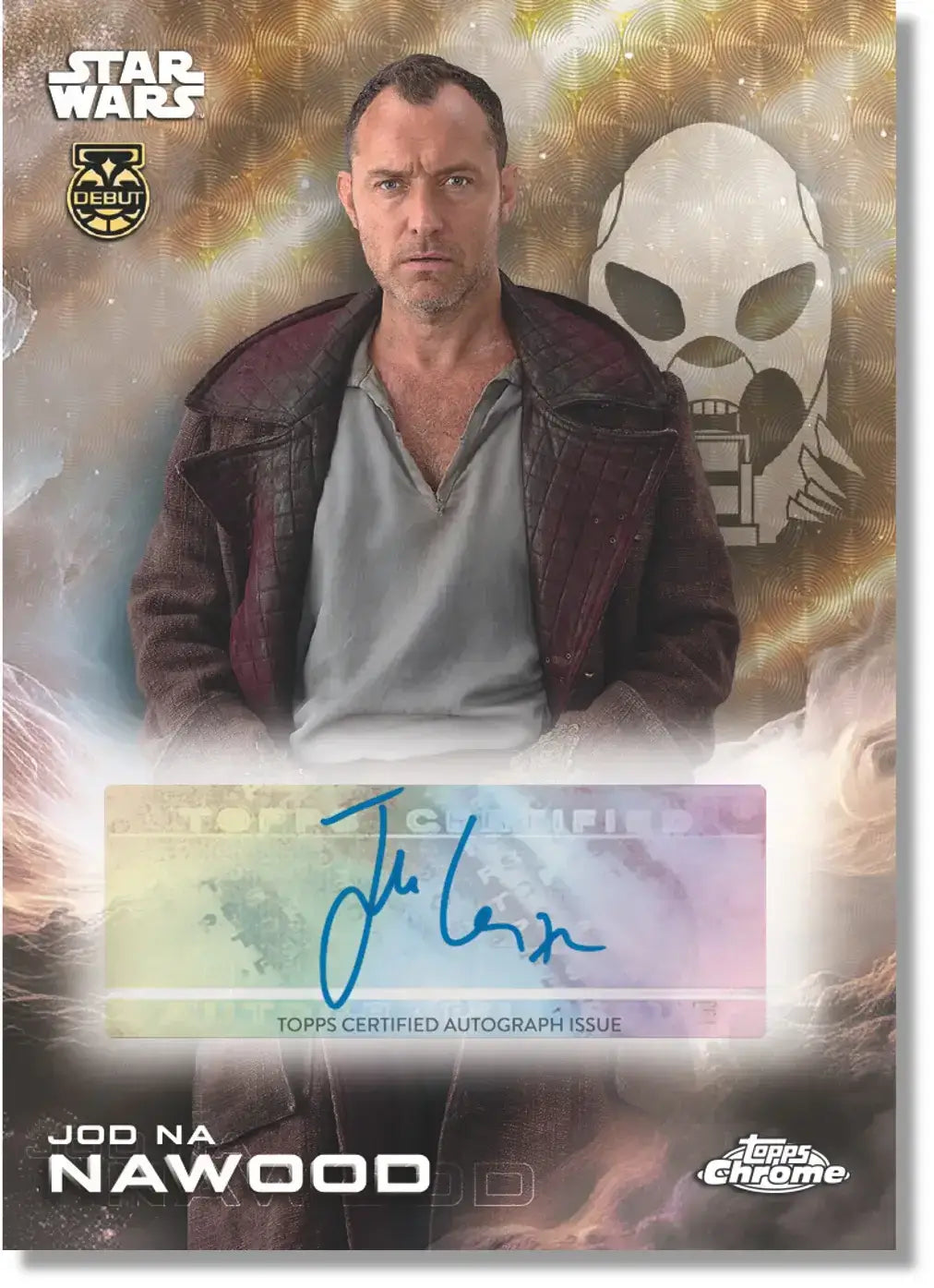 2025 Topps Chrome Star Wars - Hobby Box Jod Nawood Autograph Card