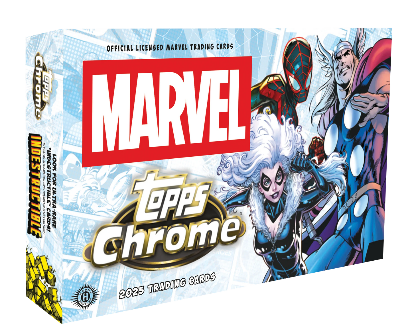 2025 Marvel Comics Chrome Hobby Box 