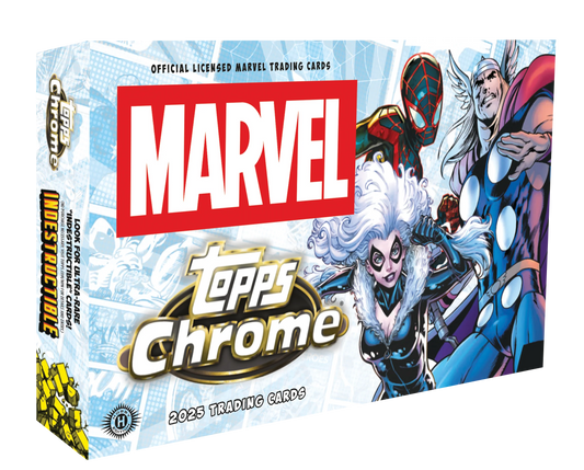 2025 Marvel Comics Chrome Hobby Box 