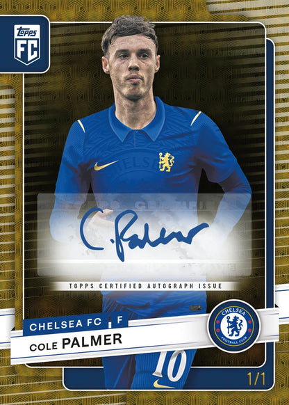 2026/27 Topps Collector Tin Chelsea (35 Cards per tin) 2 Sequentially numbered parallels per tin