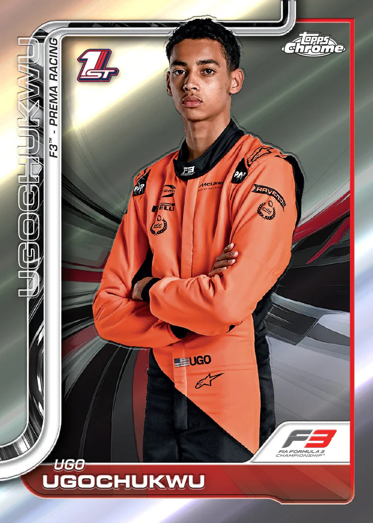 2025 Topps Chrome Formula 1 Value Box Ugo Ugochukwu