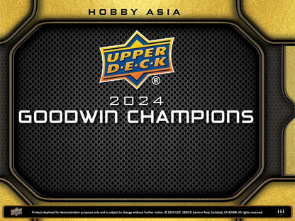 2024 Upper Deck Goodwin Champions Hobby Box (15 pack per box, 5 kartu per pack)