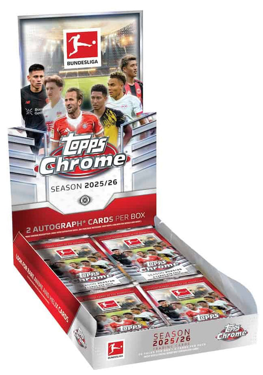 2025/26 Topps Chrome Bundesliga Soccer Hobby Box