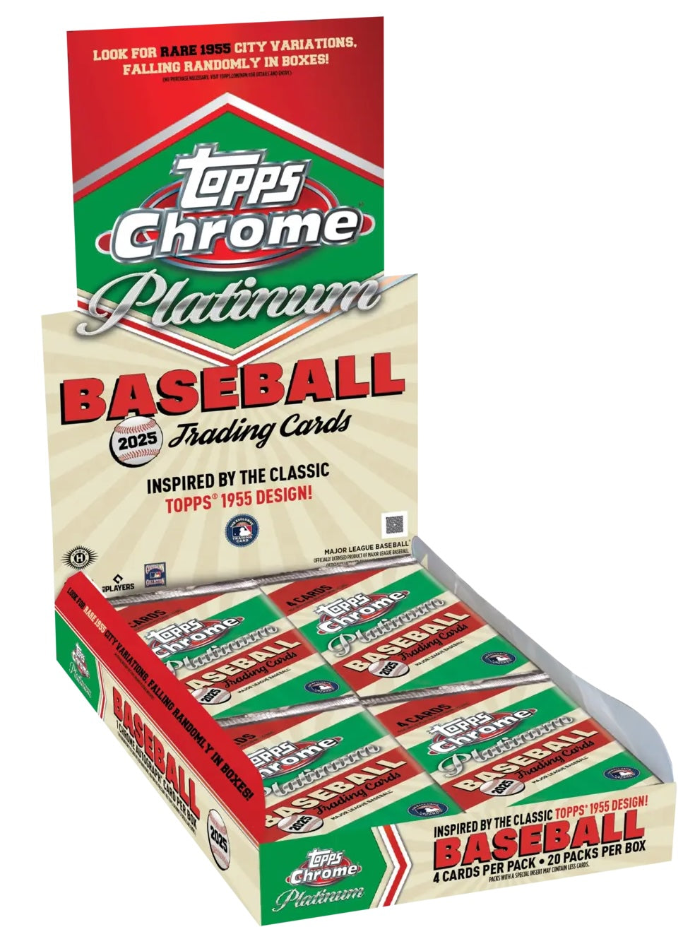 2025 Topps Chrome Platinum Baseball Hobby Box