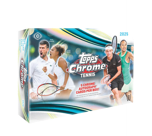 2025 Topps Chrome Tennis Breakers Delight Box