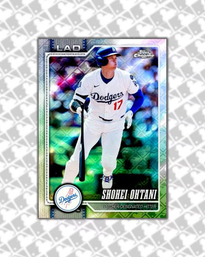 2026 Topps Chrome Baseball Logofractor Edition Shoei Ohtani Dodgers