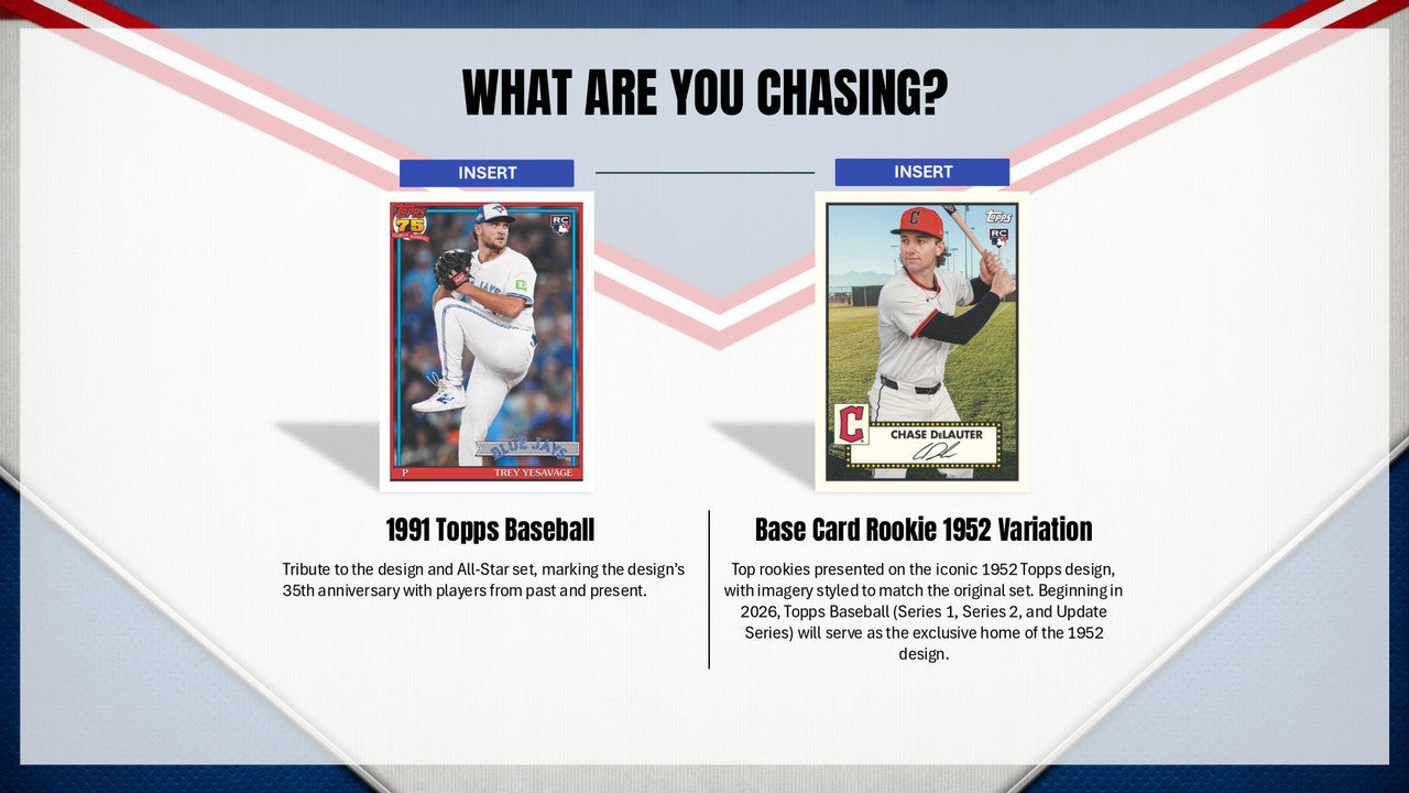 2026 Topps Series 2 Baseball Value Box (12 Cards Per Pack, 6 Packs Per Box) Look For Holiday Parallels