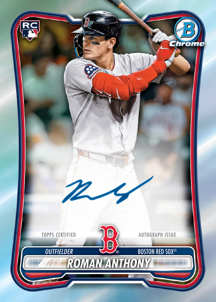 Roman Anthony Autograph