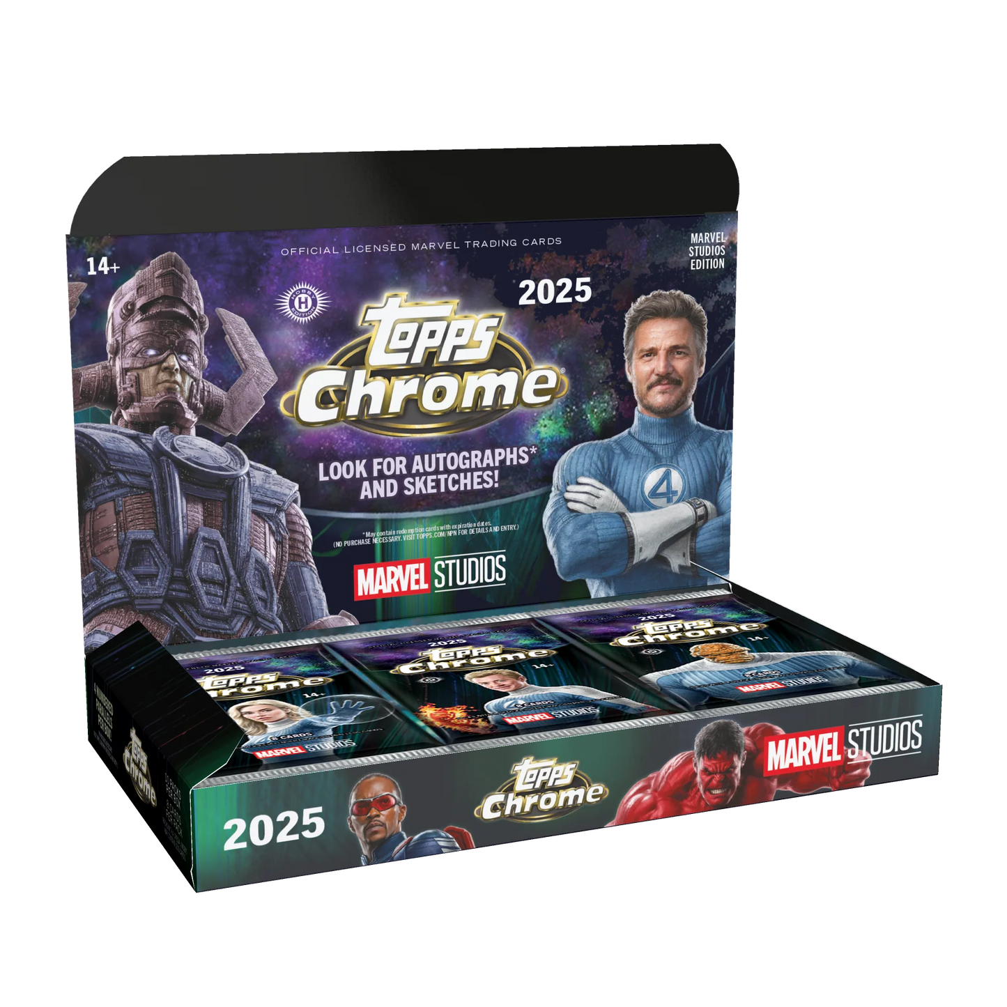 2025 Topps Marvel Studios Chrome Hobby Box