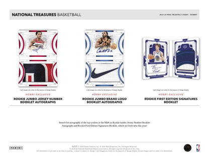 2023/24 Panini National Treasures Basketball Hobby Case (4 box per case)