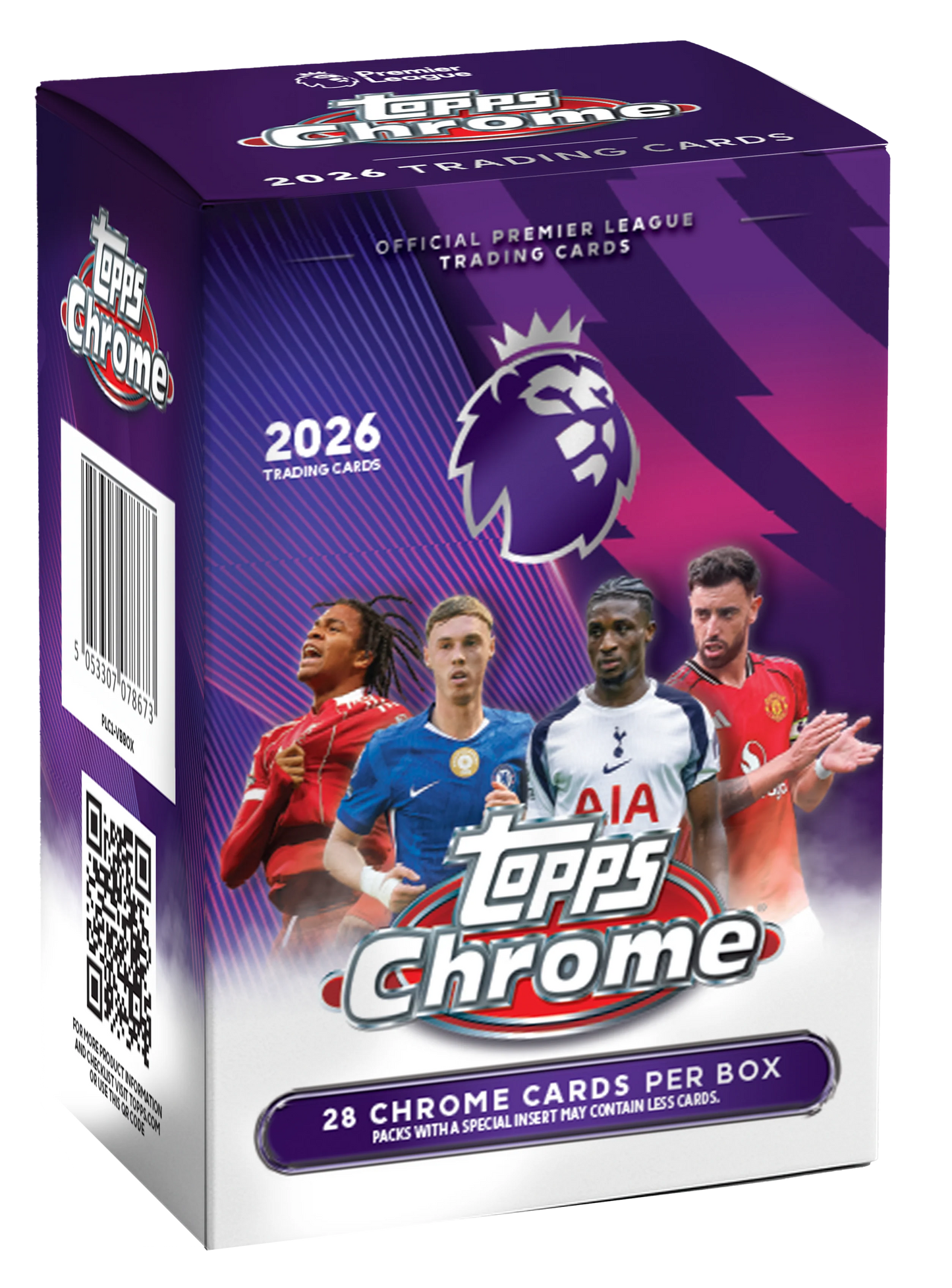 2026 Topps Chrome Premier League Value Box