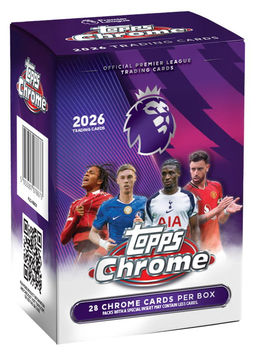 2026 Topps Chrome Premier League Value Box