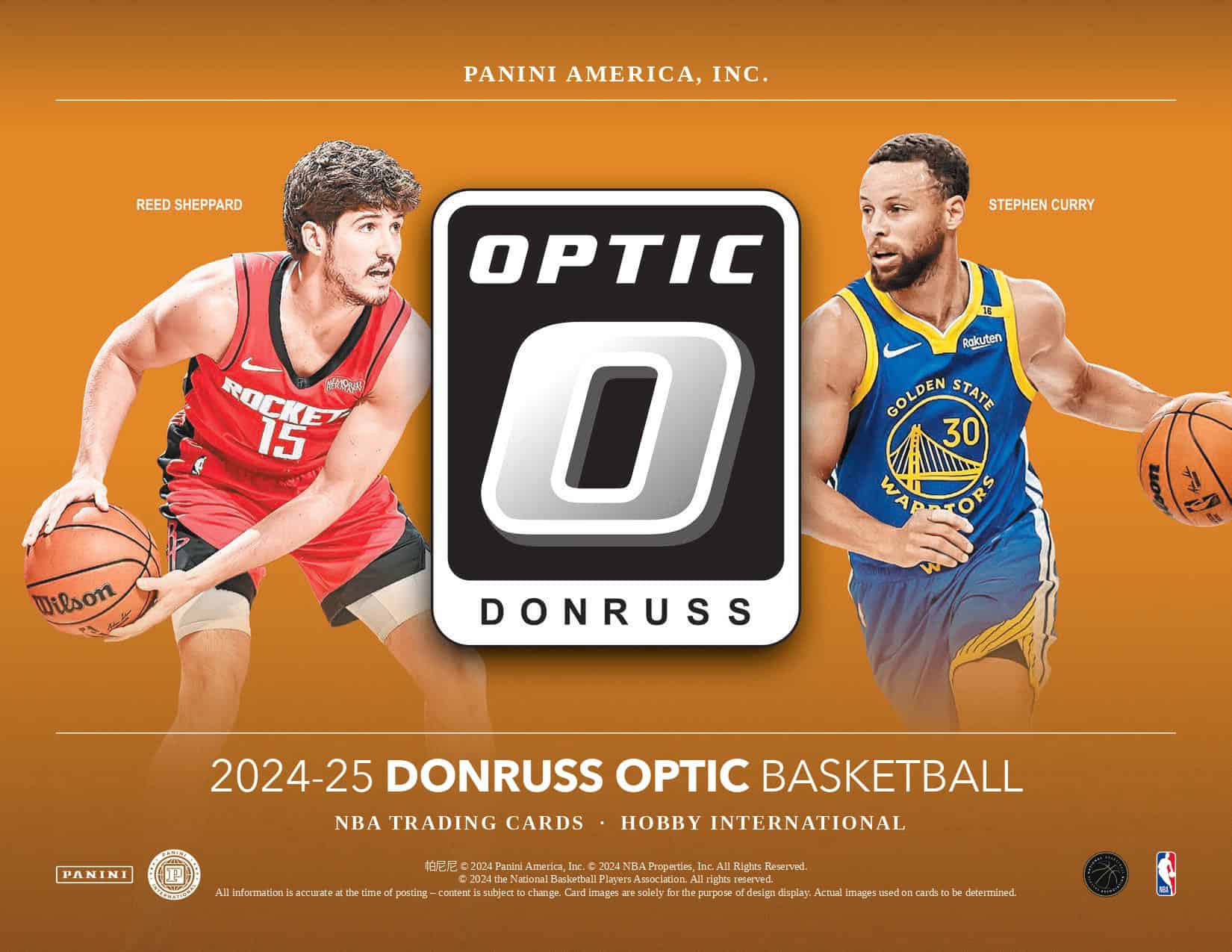 2024/25 Donruss Optic Basketball Hobby International