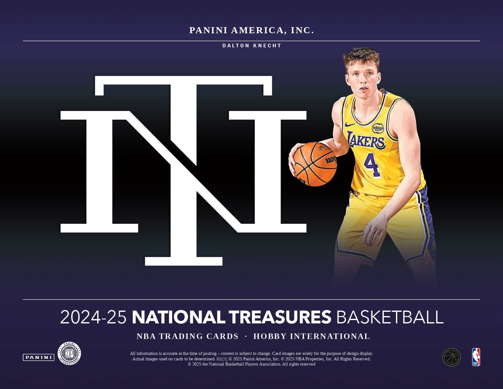 2024/25 National Treasures Basketball Box
