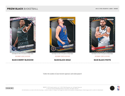 2024/25 Prizm Black Basketball Hobby Base Exclusive Card