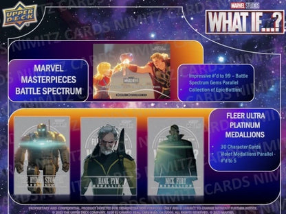 2023 Upper Deck Marvel Studios What If...? Trading Card Hobby Pack