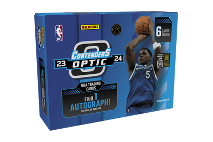 2023/24 Panini Contenders Optic Basketball Hobby Box (6 kartu per box) - 1 autograph per box