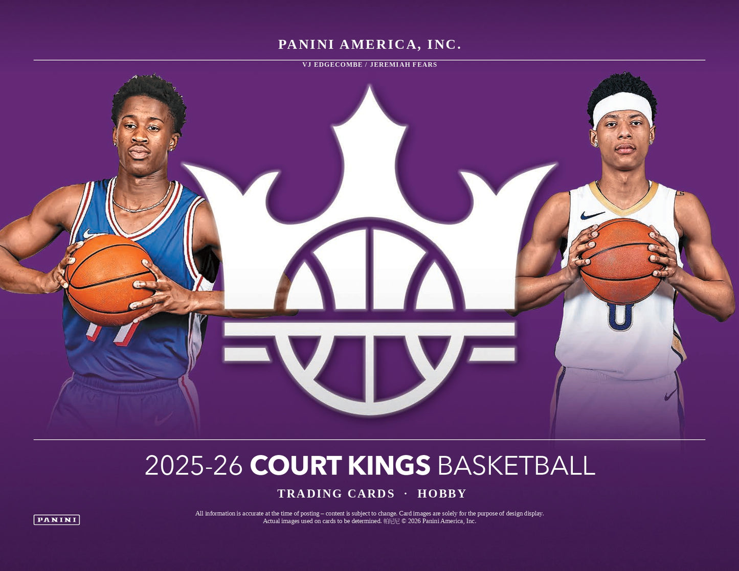 2025/26 Panini Court Kings Basketball Hobby Box Banner