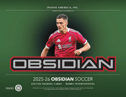 2025/26 Panini Obsidian Soccer Hobby International Banner