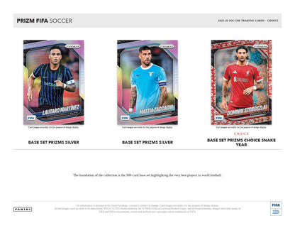 2025/26 Panini Prizm FIFA Choice Box Base Card