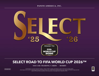 2025/26 Panini Select Road to FIFA World Cup 2026 Banner