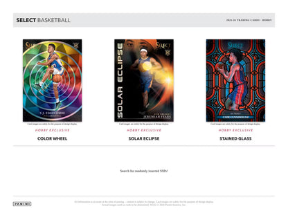 2025/26 Panini Select Basketball SSP Card