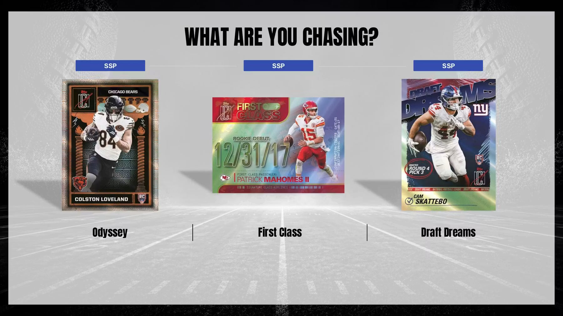 2025 Topps Signature Class Football SSP Cards