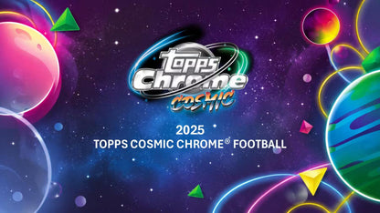 2025 Topps Cosmic Chrome Football Hobby Box Banner