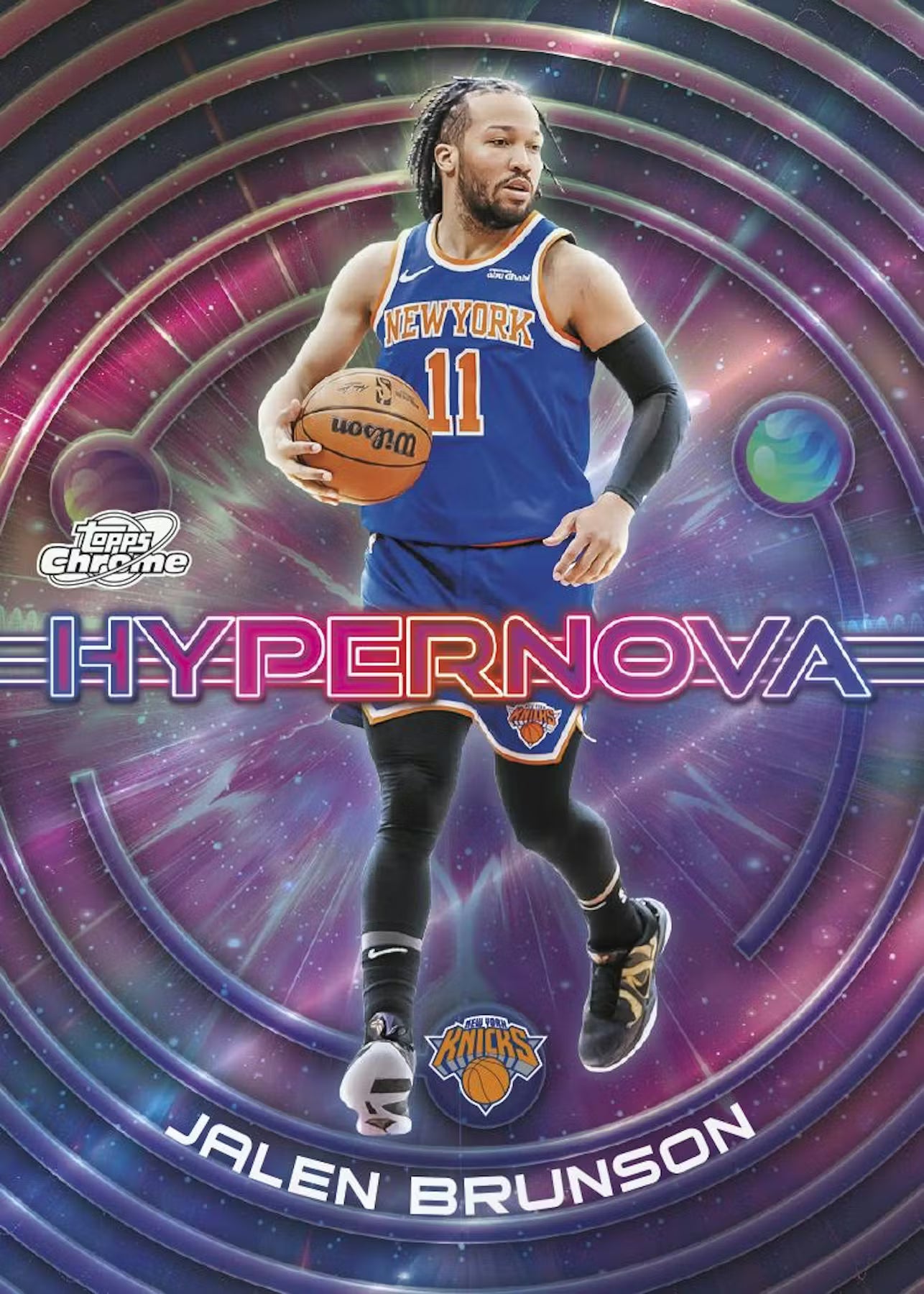 2025/26 Topps Cosmic Chrome Basketball Hobby Box 2 Base Refractors