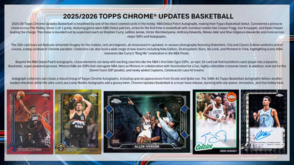 2025/26 Topps Chrome Update Series Basketball