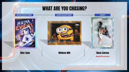 2025/26 Topps Chrome Update Series Basketball Value Box Chase Hit Cards