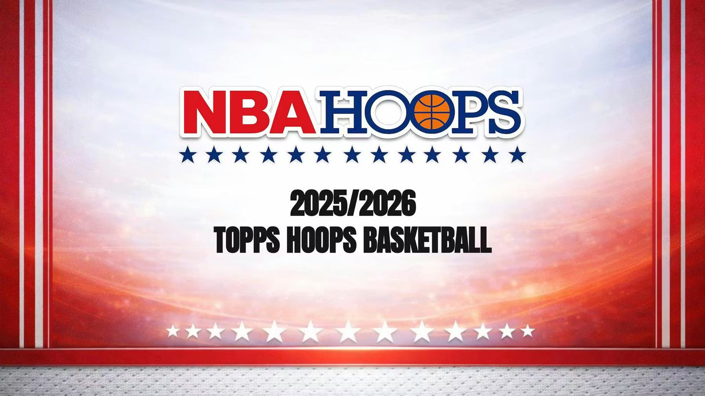 2025/26 Topps Hoops Basketball Banner