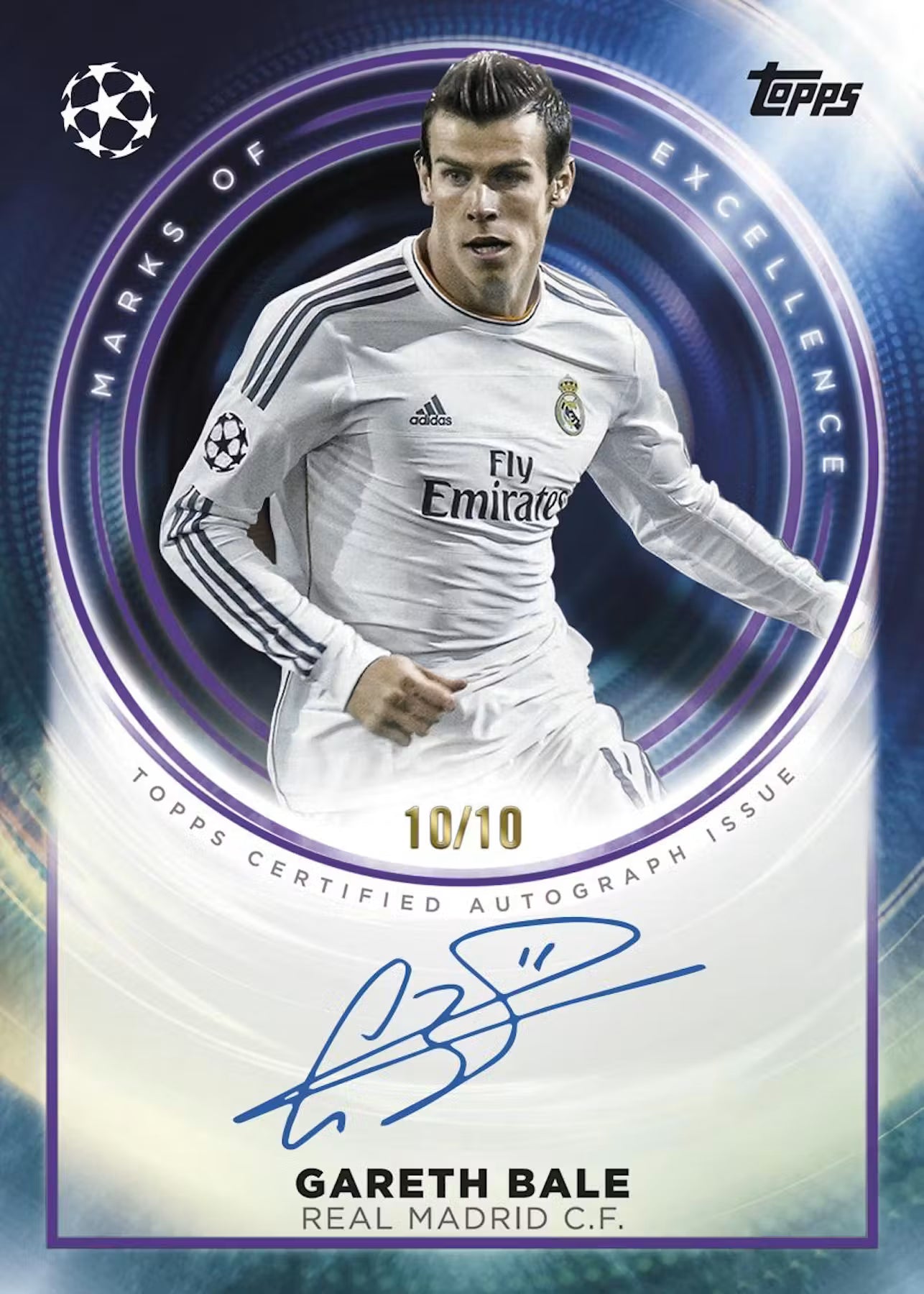 2026 Topps Inception UCC Soccer Hobby Box Gareth Bale Real Madrid C.F Autograph Cards