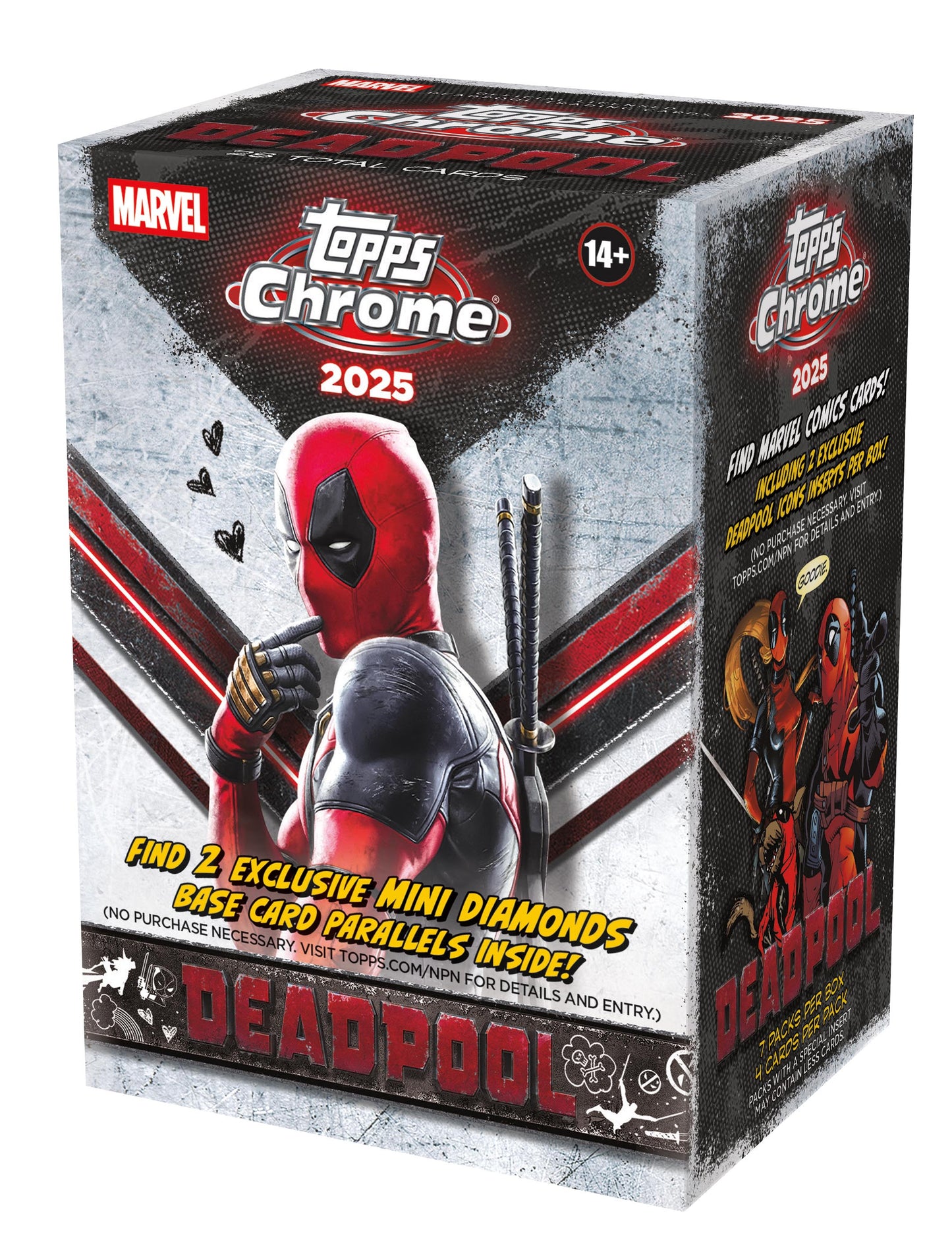 2025 Topps Deadpool Chrome Value Box