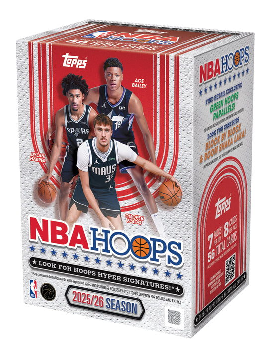 2025/26 Topps Hoops Basketball Value Box