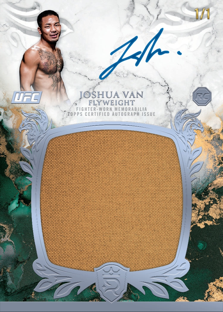 Josua Van Flyweight Rookie Relic Autographs Card