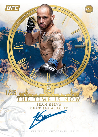 Jean Silva Featherweight The Time Is Now Card
