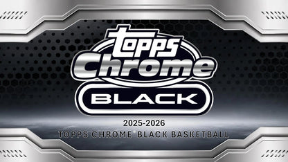 2025/26 Topps Chrome Black Basketball Banner