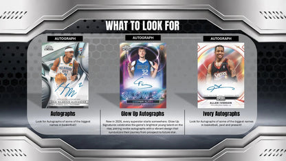 2025/26 Topps Chrome Black Basketball Autograph Card