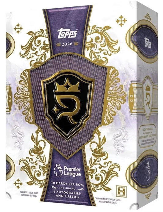 2026 Topps Royalty Premier League EPL Soccer Hobby