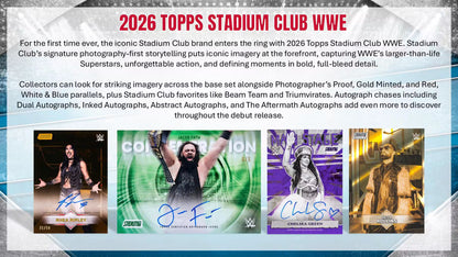 2026 Topps Stadium Club WWE Detail