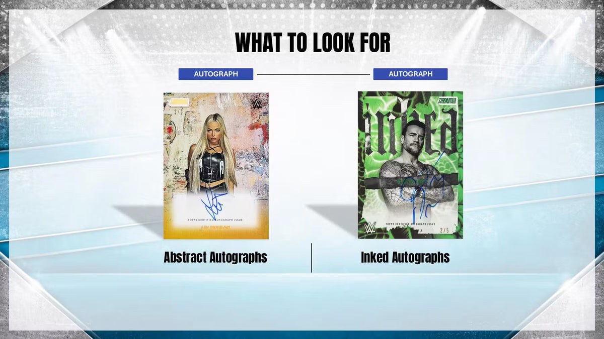 2026 Topps Statdium Club WWE Autograph Card