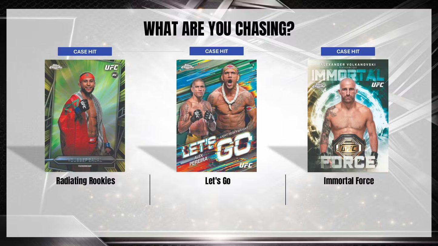 2026 Topps Chrome UFC Case Card