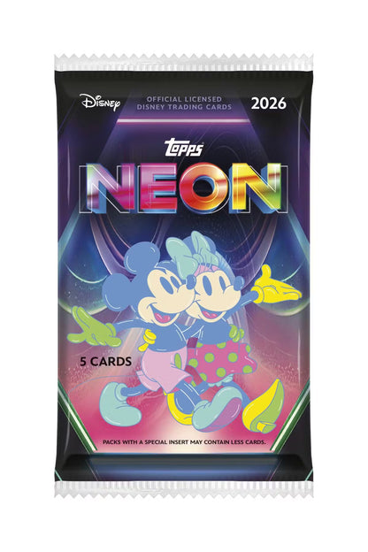 2026 Topps Disney Neon Value Pack