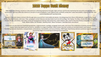 2026 Topps Vault Disney Detail