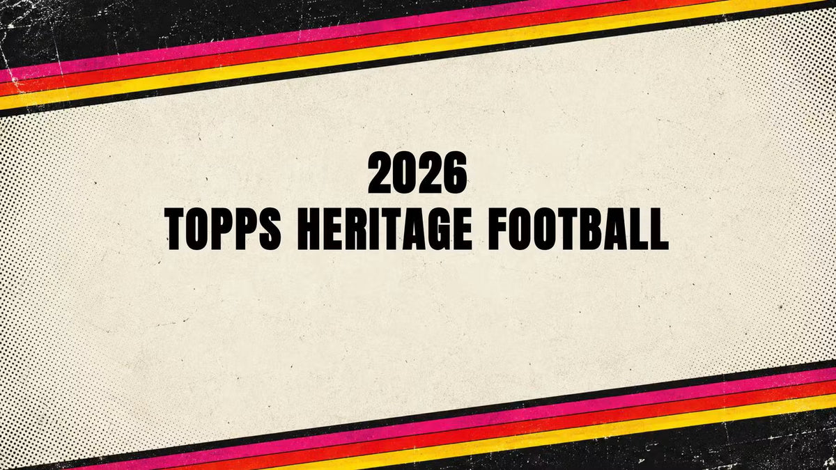 2026 Topps Heritage Football Banner
