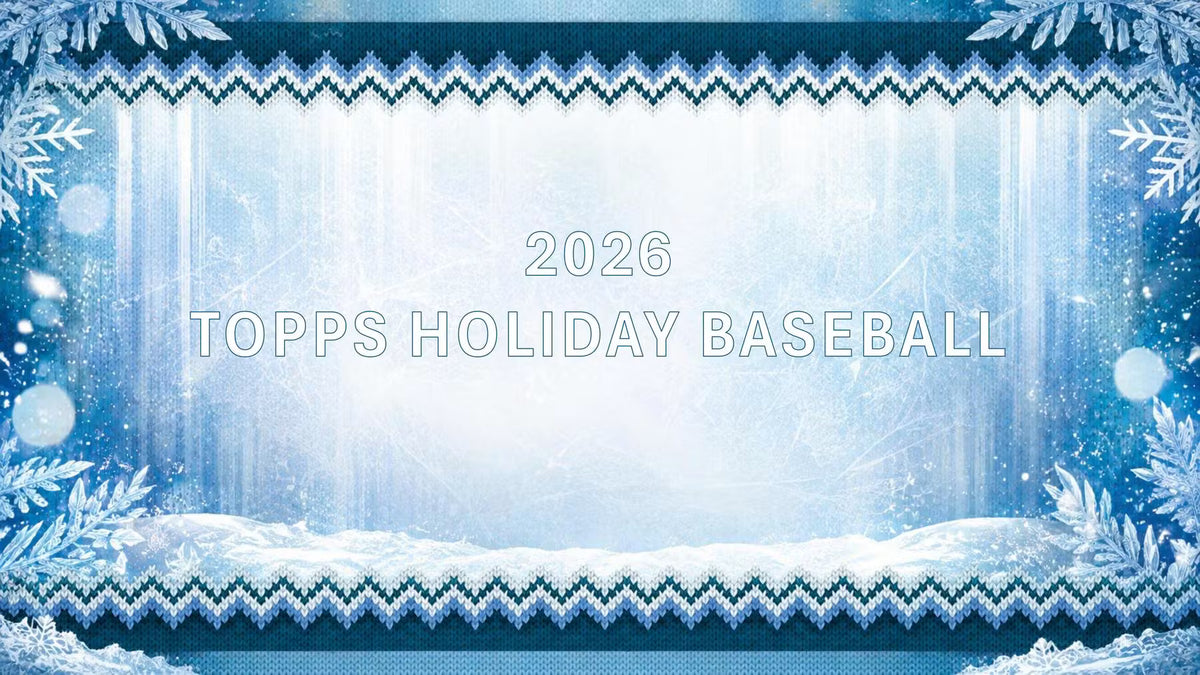 2026 Topps Holiday Baseball Banner
