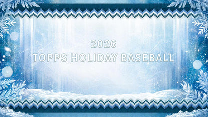 2026 Topps Holiday Baseball Banner