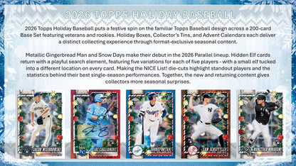 2026 Topps Holiday Baseball Detail